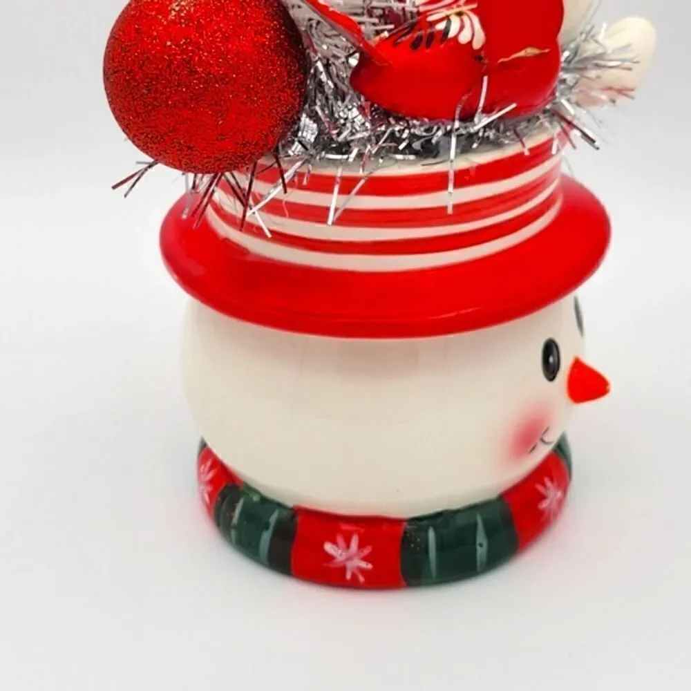 Vintage Frosty the Snowman Christmas Mug Assemblage